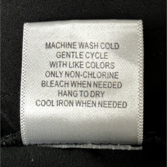 ModCloth Women Size XL Wide Leg Black Careerwear Officewear Dress Pants Pockets - Picture 9 of 11